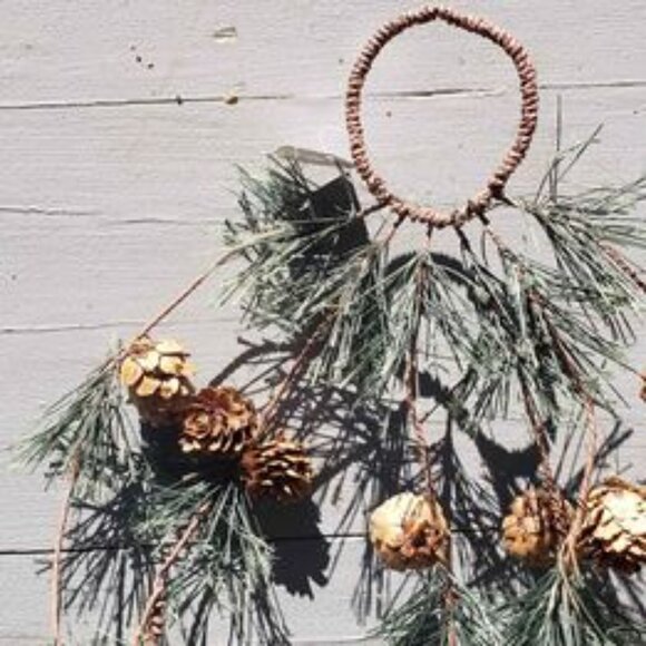 Pine Garland Realistic Artificial Home Holiday Decorating Wired Pine Con… - Picture 2 of 3